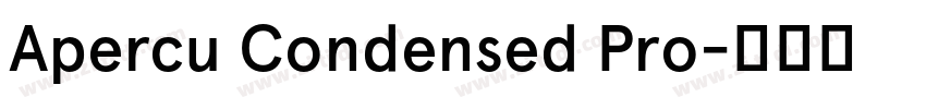 Apercu Condensed Pro字体转换